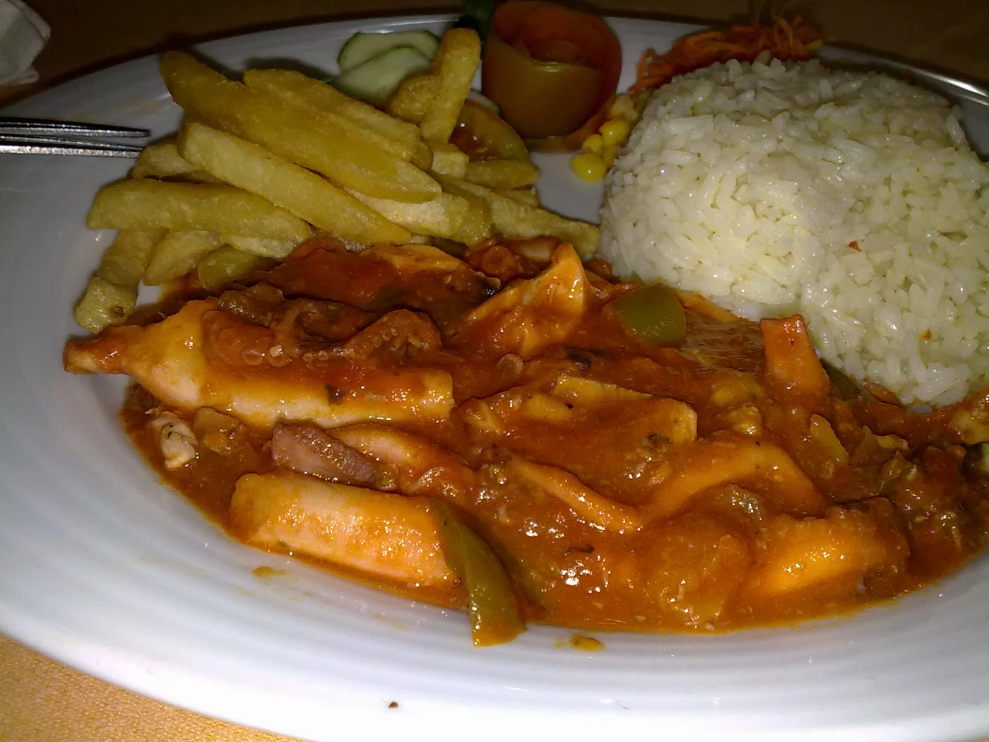 Bafa (Cape Verdean Seafood Stew) prepared recipe