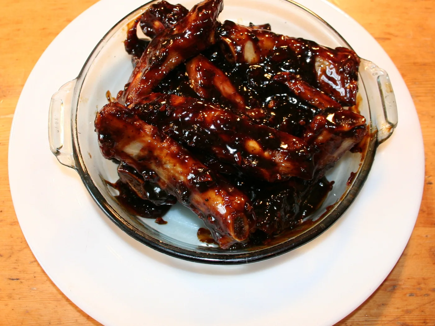 Barbecued Spare Ribs prepared recipe