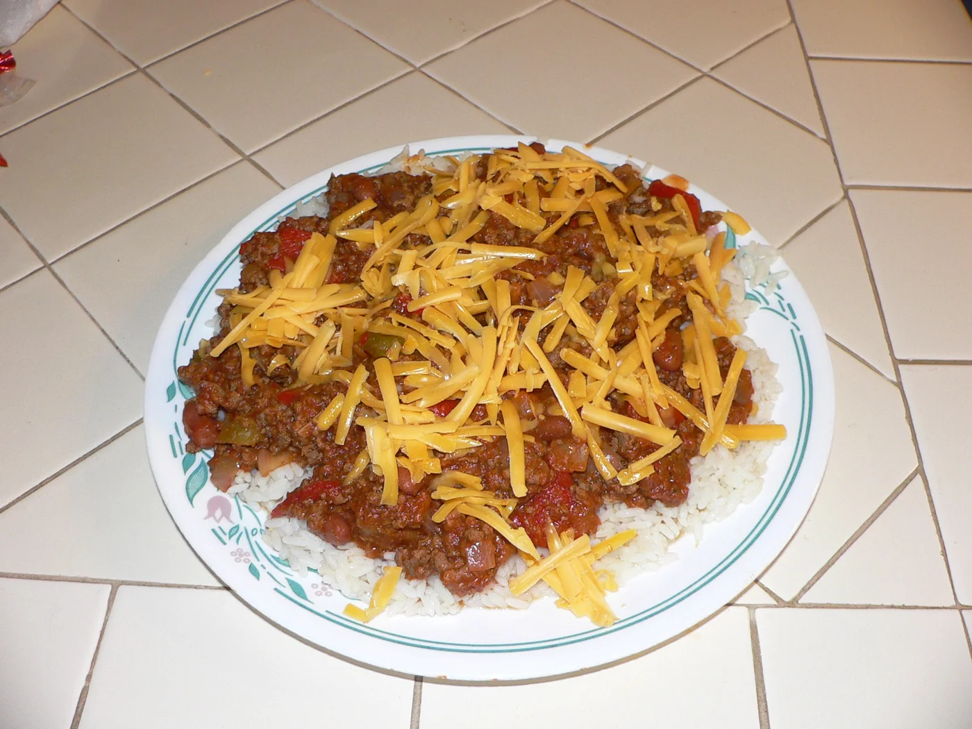 Bell Pepper Chili prepared recipe