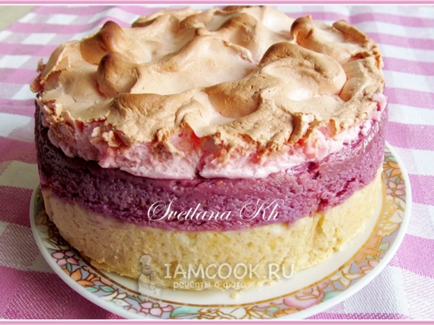 Berry cheesecake with raspberry soufflé recipe