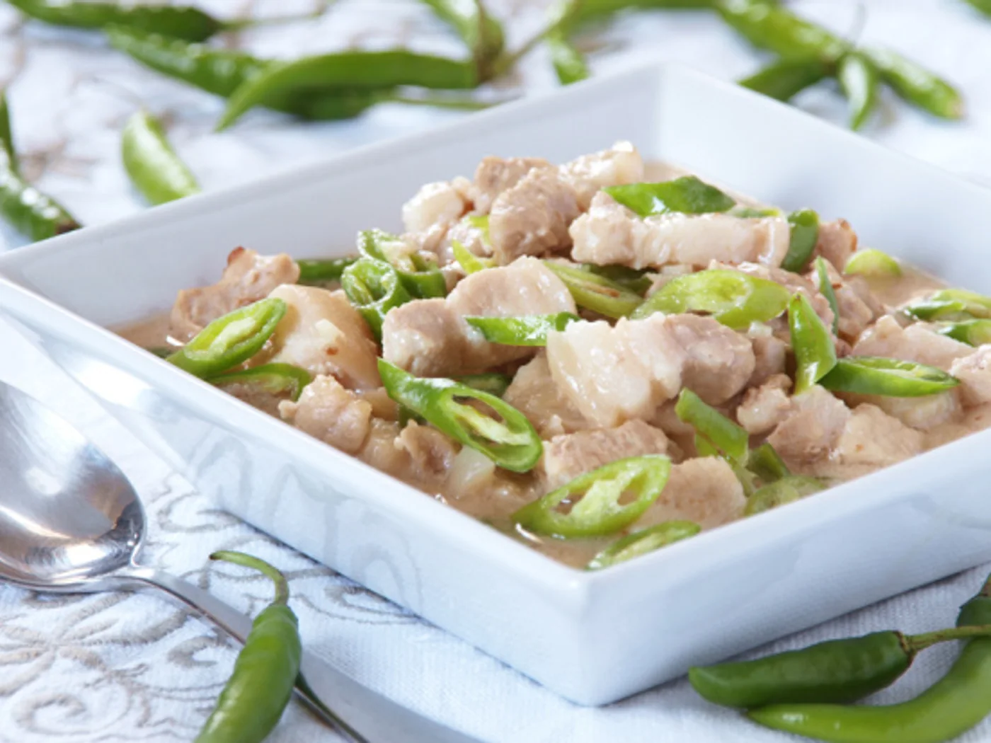 Bicol Express prepared recipe