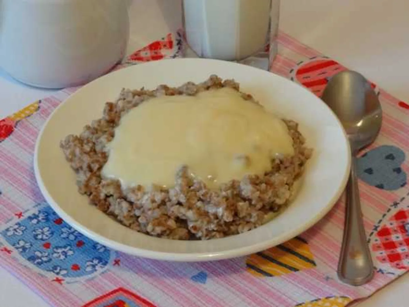 Buckwheat porridge "Poosh" recipe