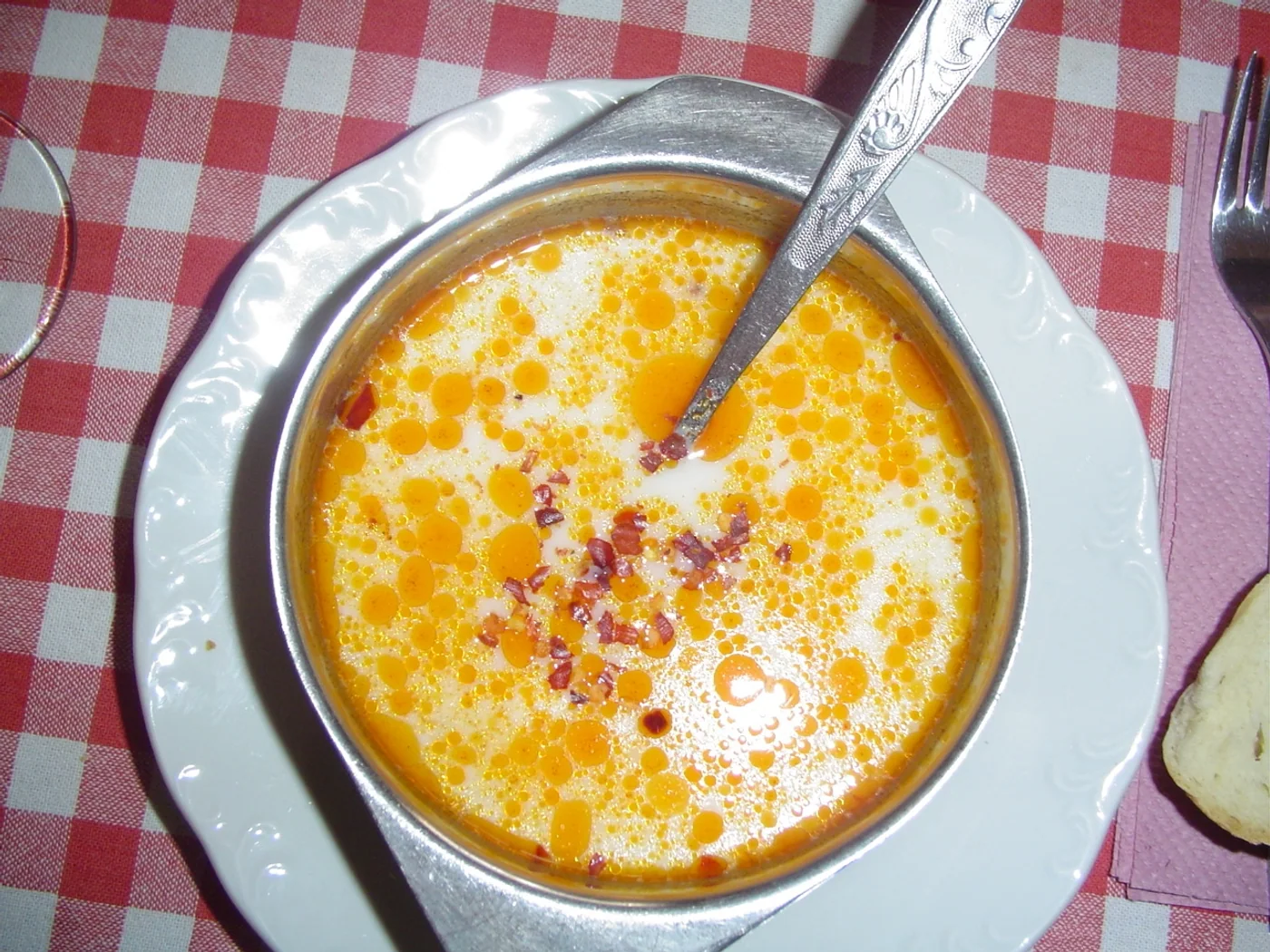Bulgarian Tripe Soup (Shkembe Chorba) prepared recipe