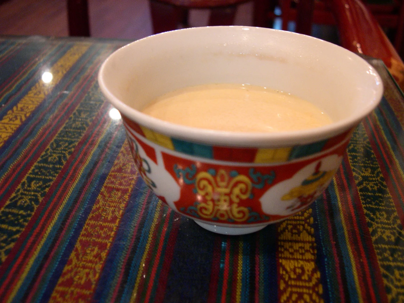 Butter Tea prepared recipe