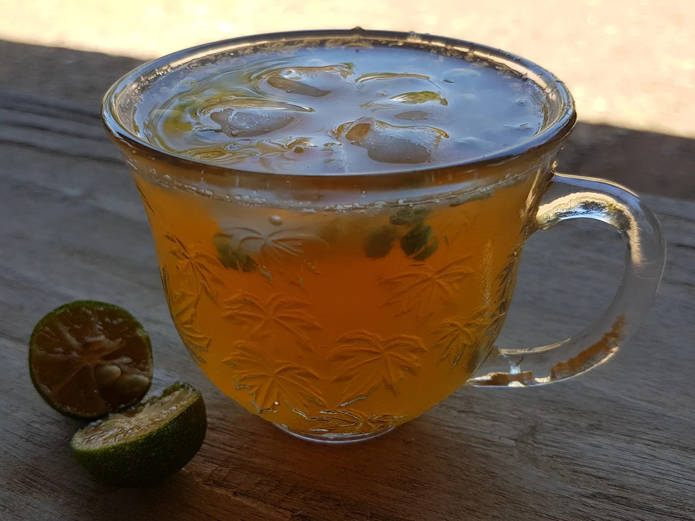 Calamansi Juice Drink prepared recipe