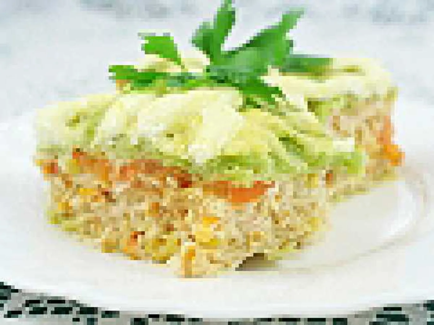 Casserole in Savoy cabbage with minced and vegetables recipe