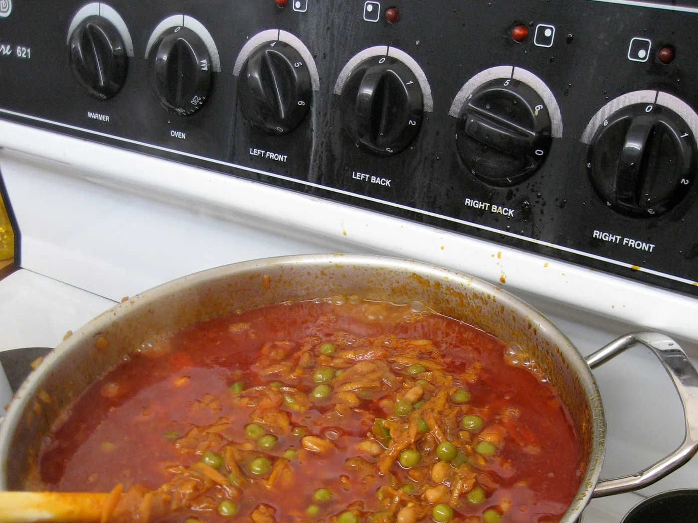 Chakalaka (South African Vegetable Stew) prepared recipe