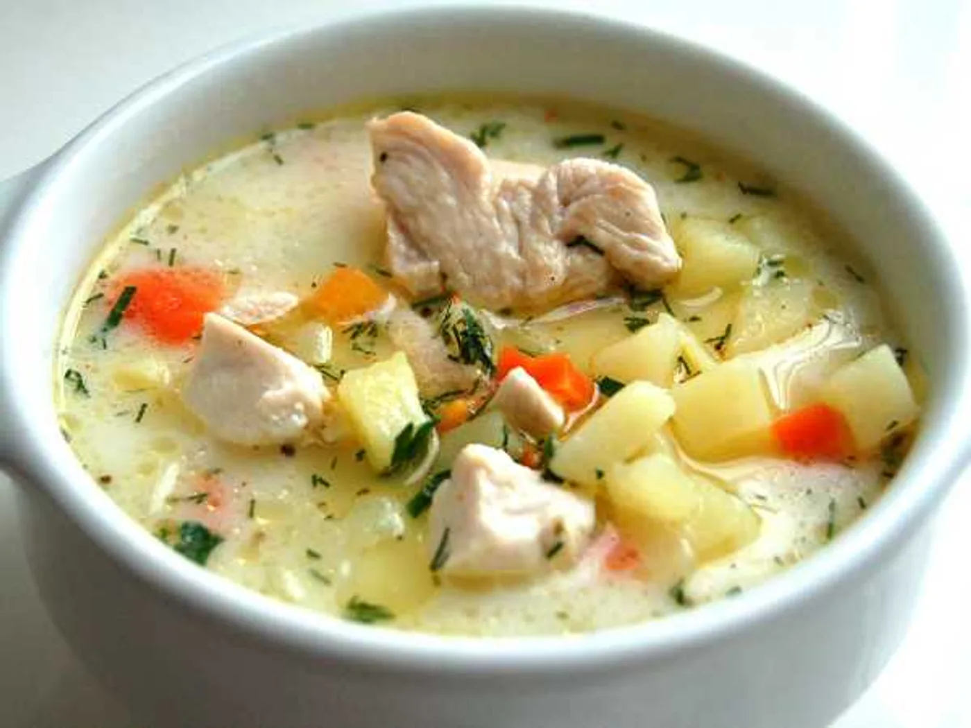 Chicken breast cheese soup recipe