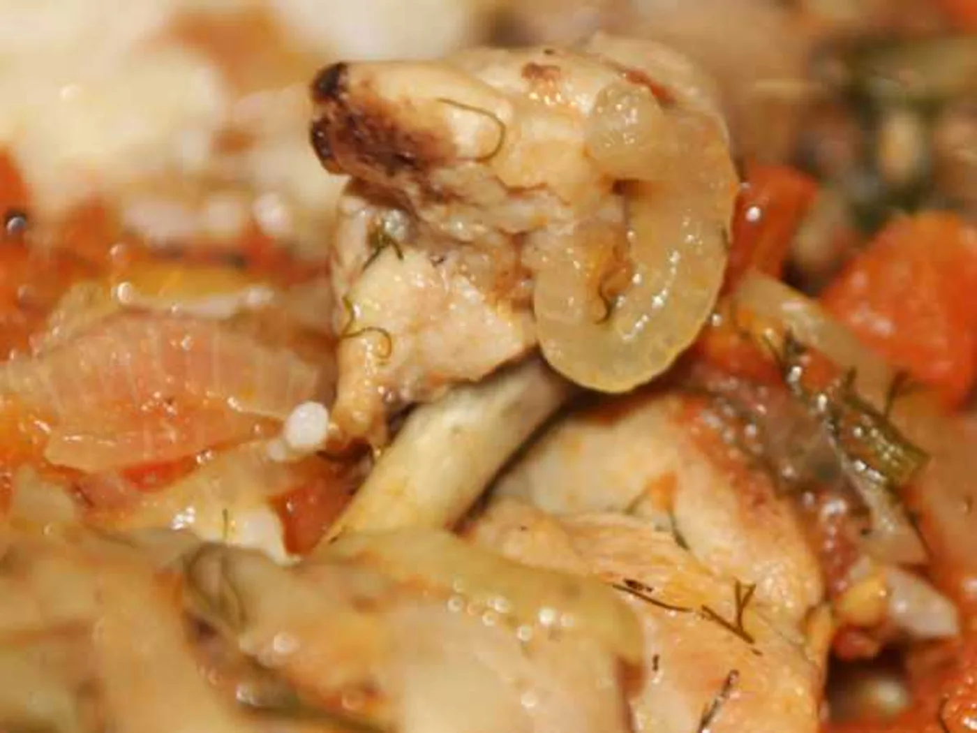 Chicken Chahohbili in Georgian recipe