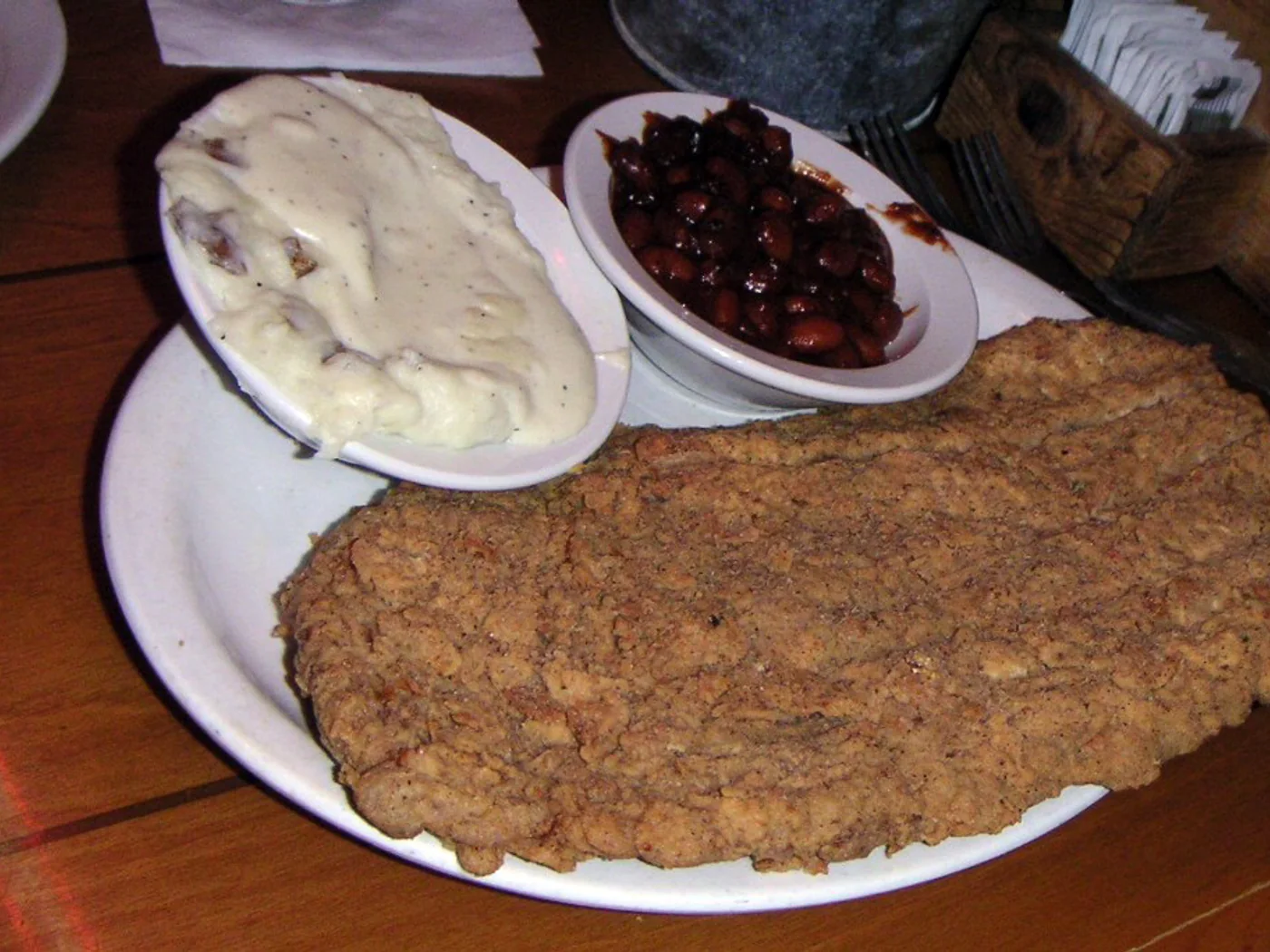 Chicken-fried Steak prepared recipe