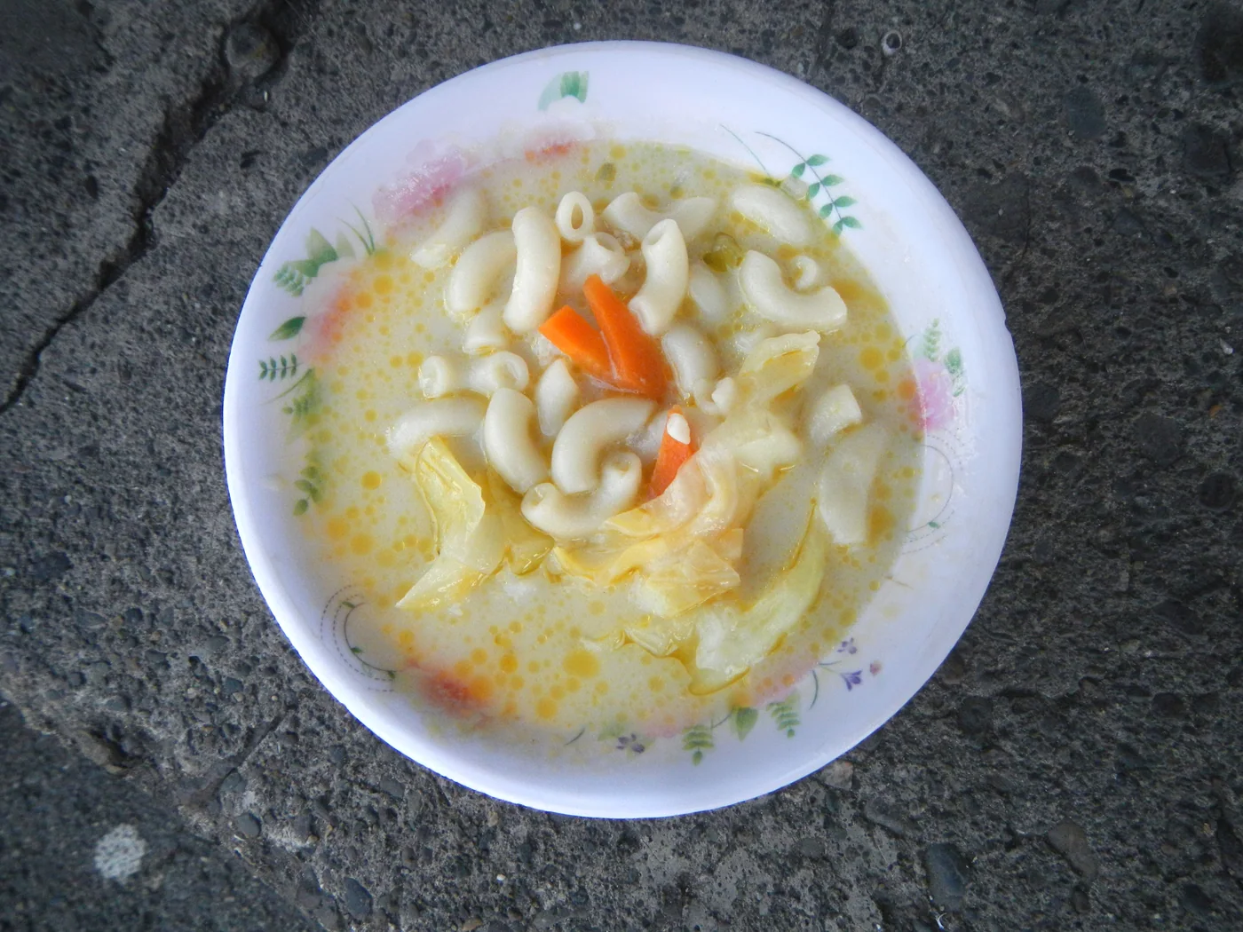 Chicken Sopas prepared recipe