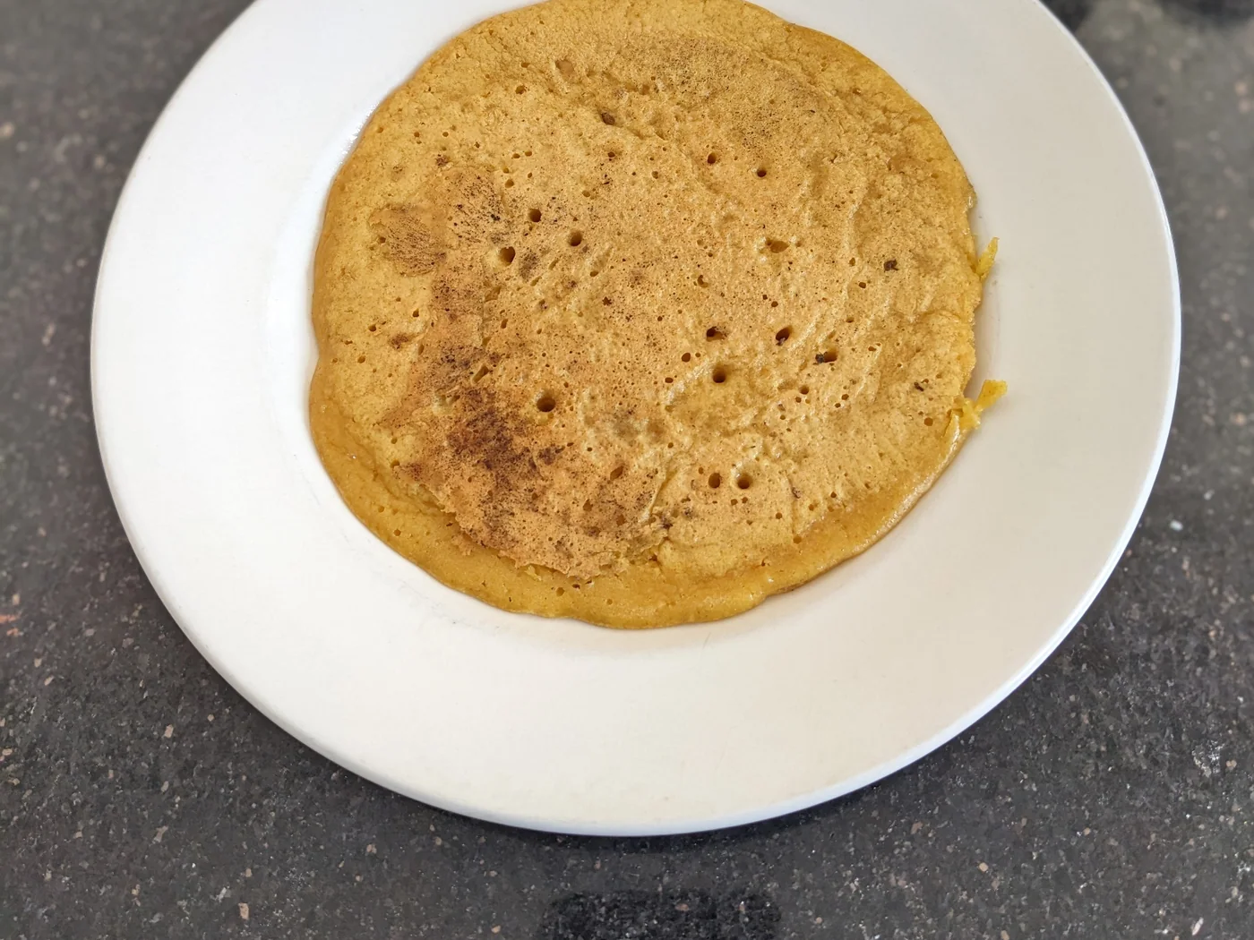 Chickpea Omelette prepared recipe