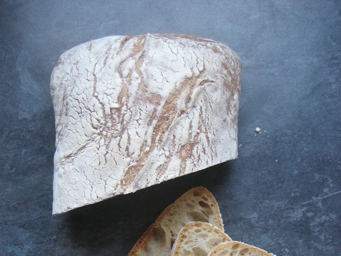 Ciabatta prepared recipe