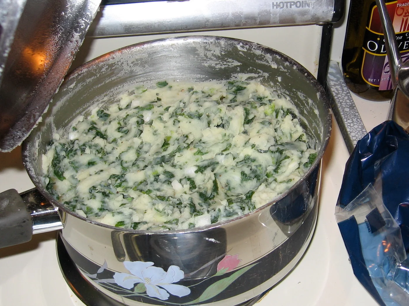 Colcannon prepared recipe