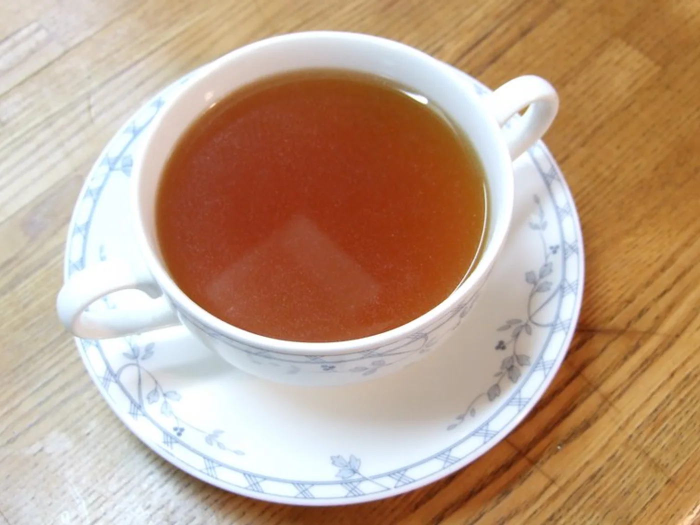 Consommé prepared recipe