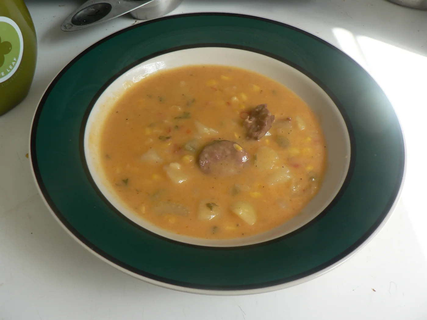 Corn Chowder I prepared recipe