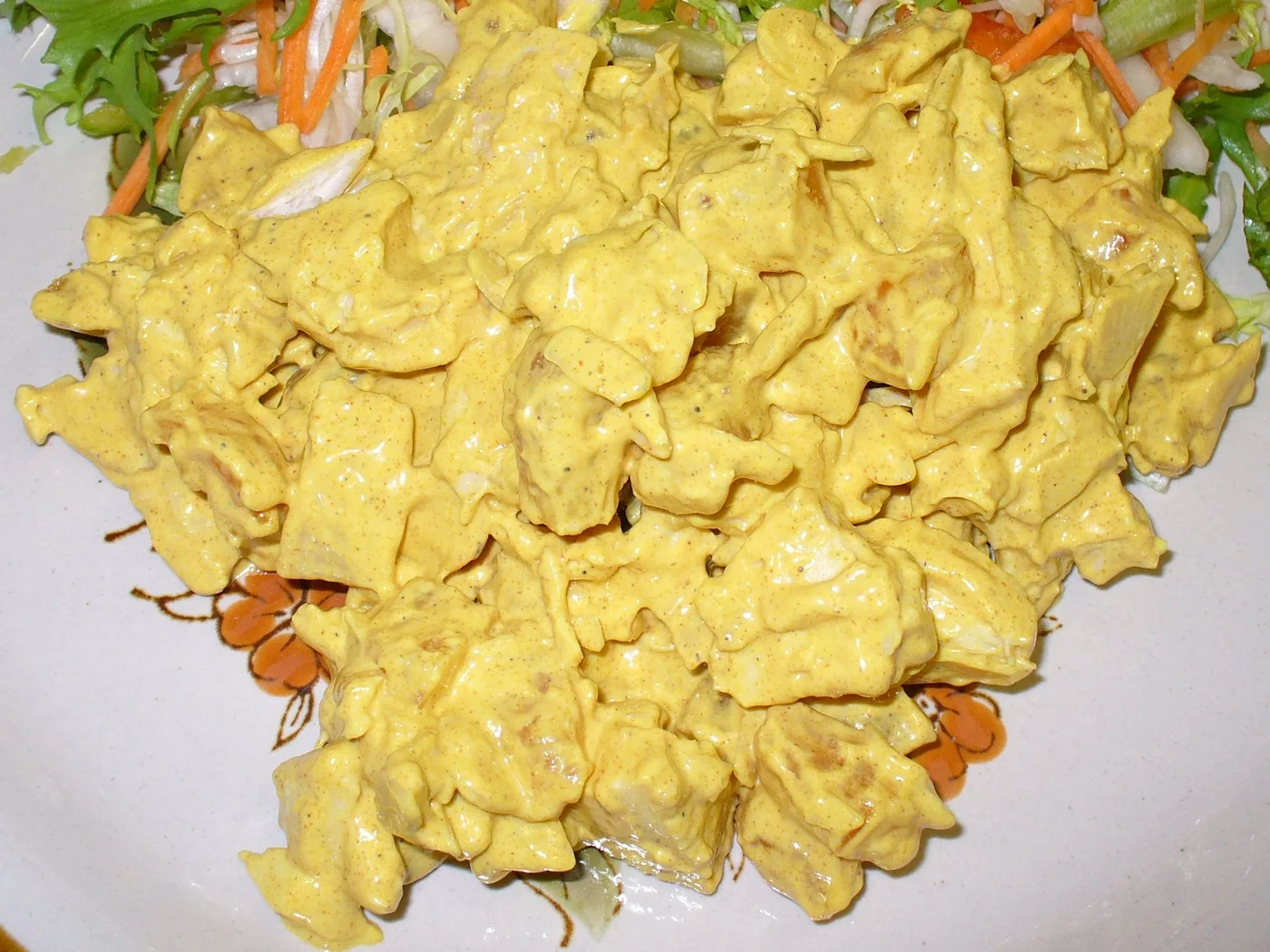 Coronation Chicken prepared recipe