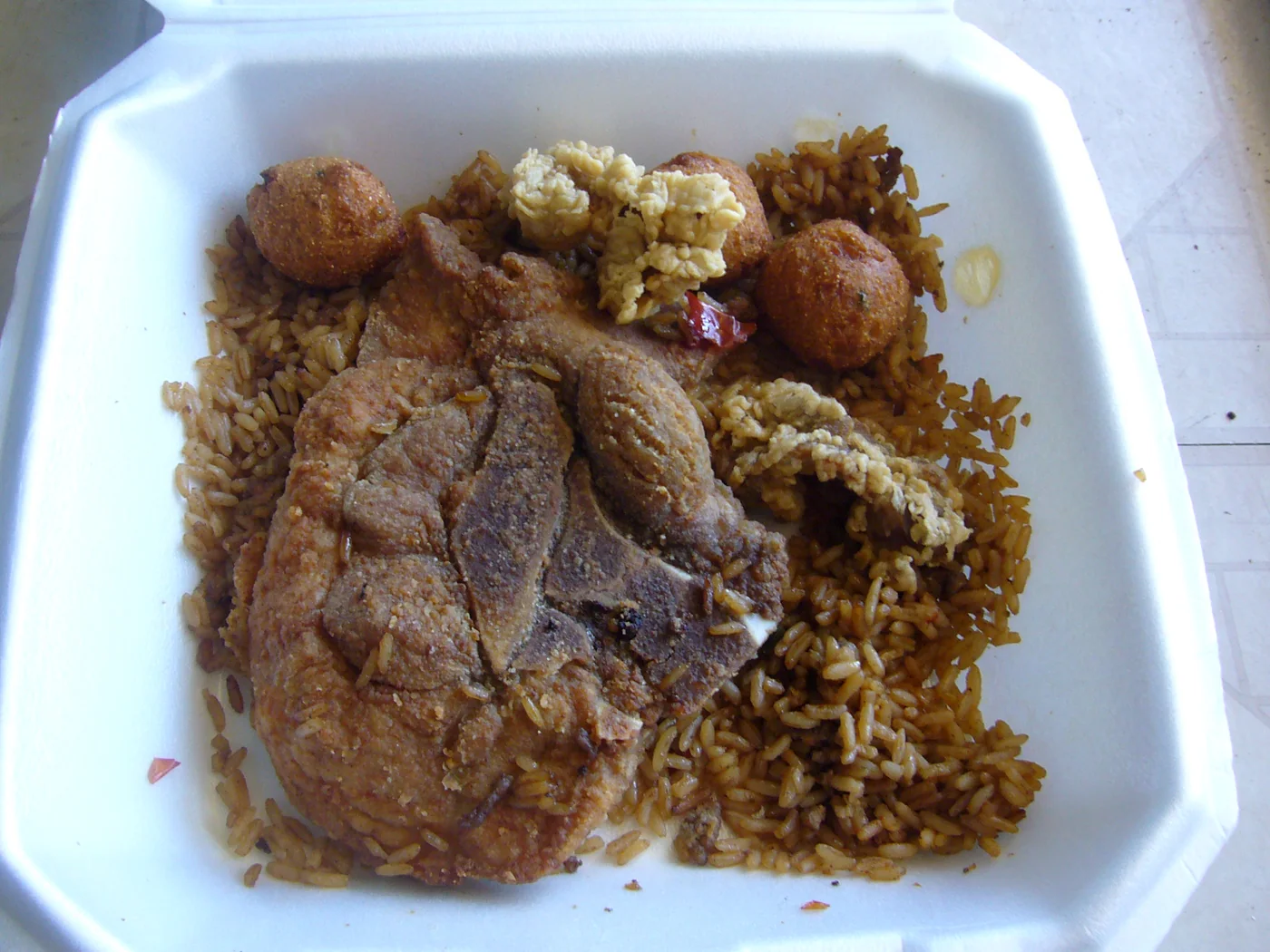 Dirty Rice prepared recipe