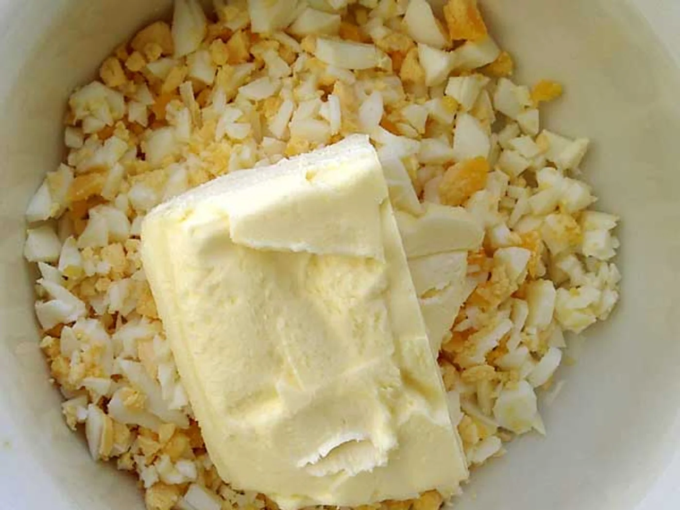 Egg Butter prepared recipe