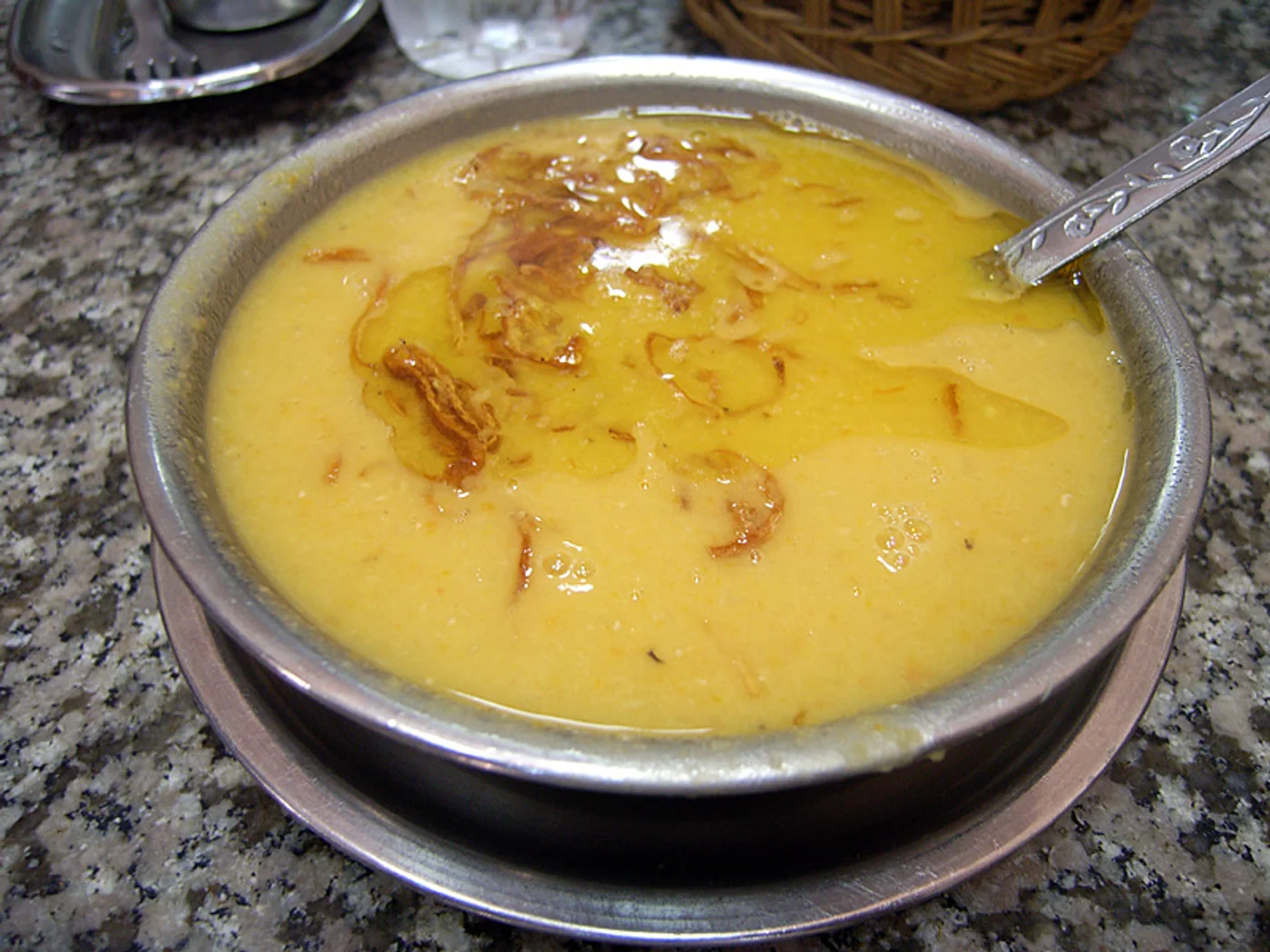 Egyptian Lentil Soup prepared recipe