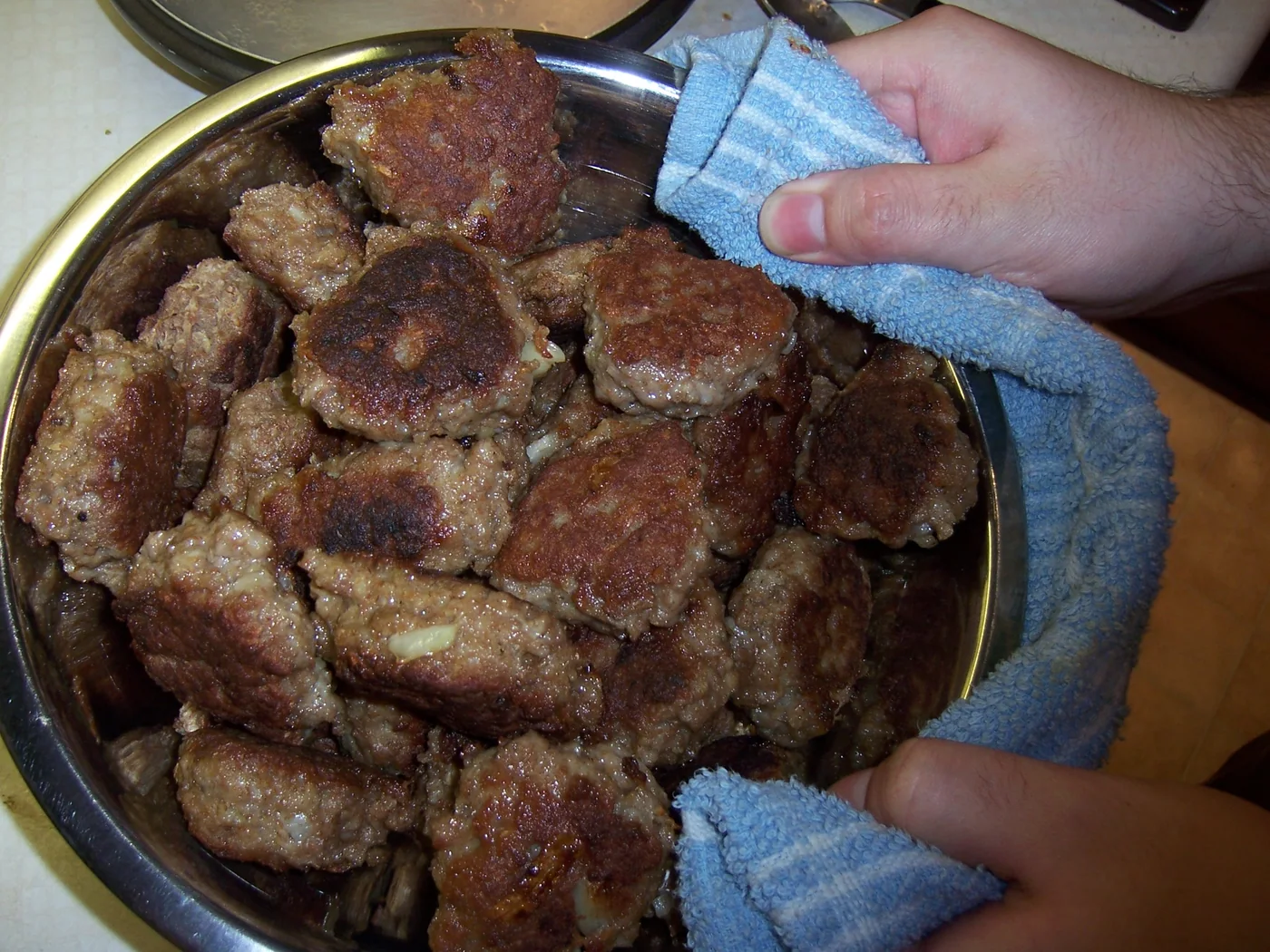 Frikadeller (Danish Meatballs) prepared recipe
