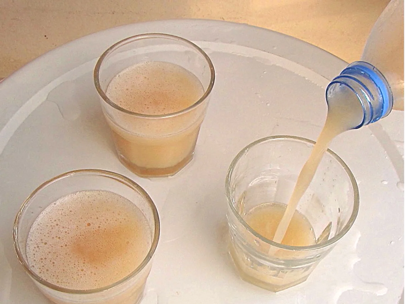 Gambian Baobab Juice (Bouye) prepared recipe