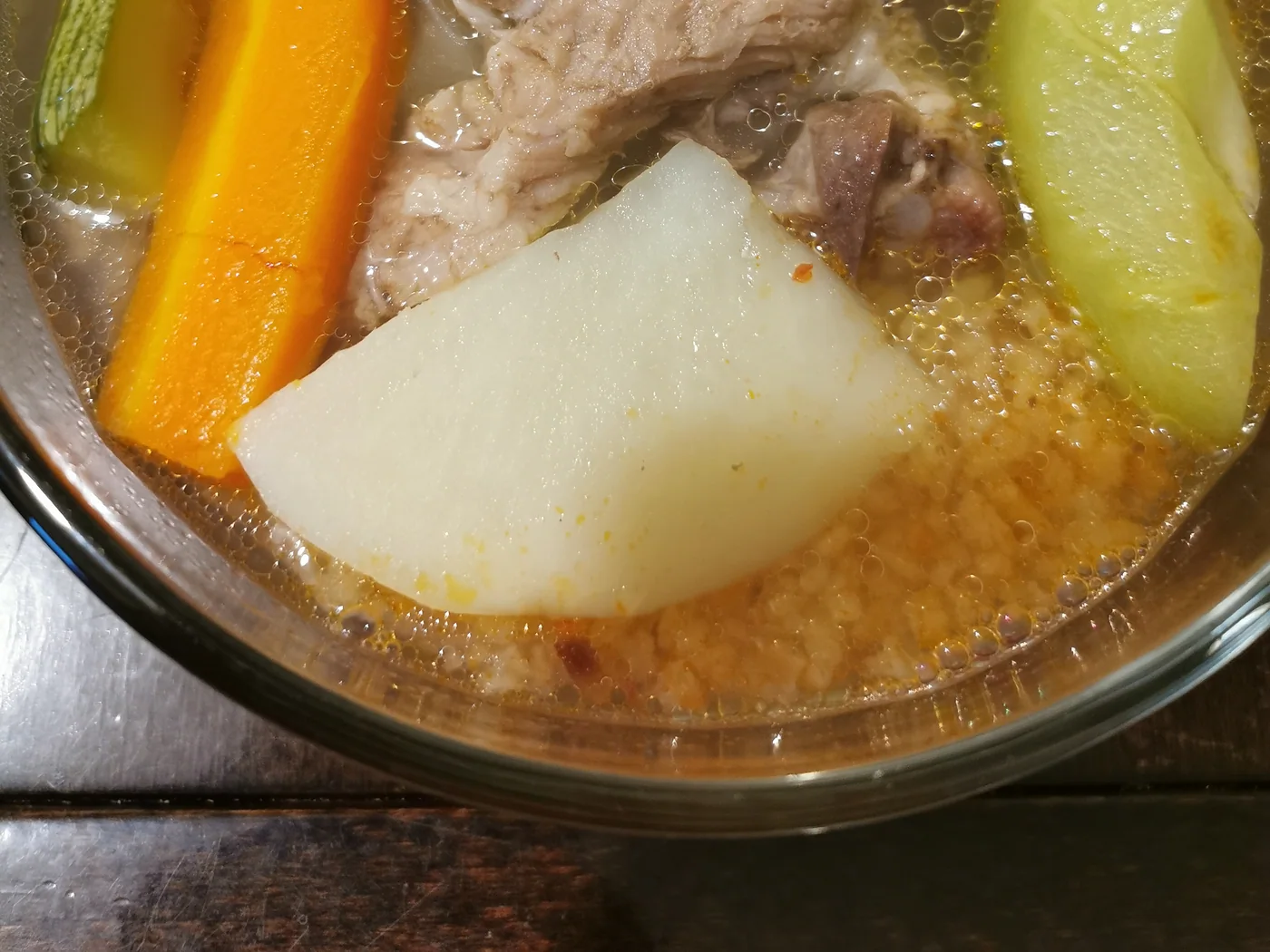 Gambian Caldo (Seafood soup) prepared recipe
