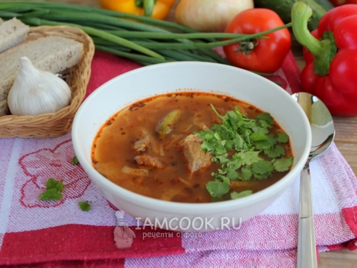 Georgian-style Solyanka recipe