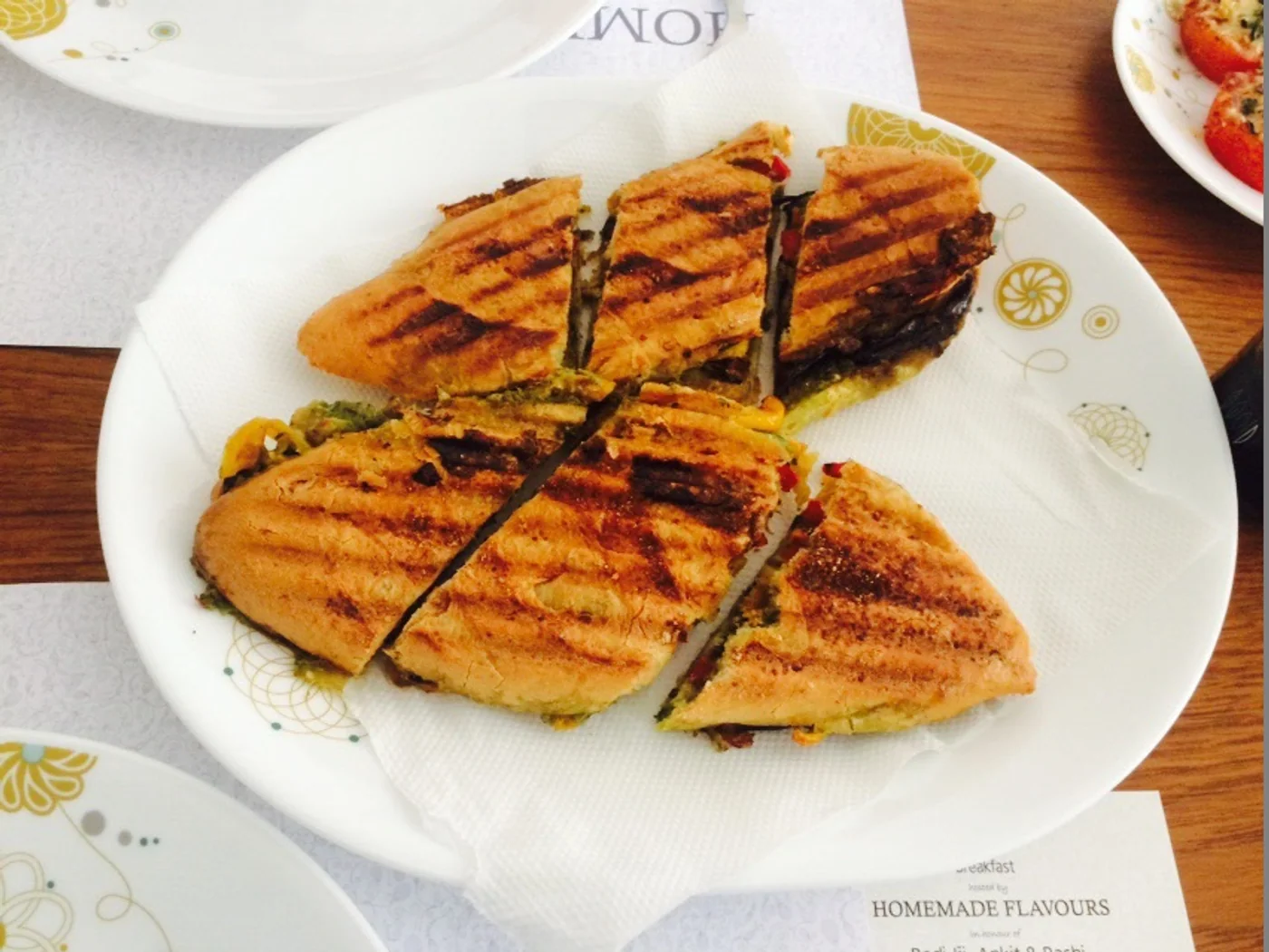 Grilled Aubergine prepared recipe