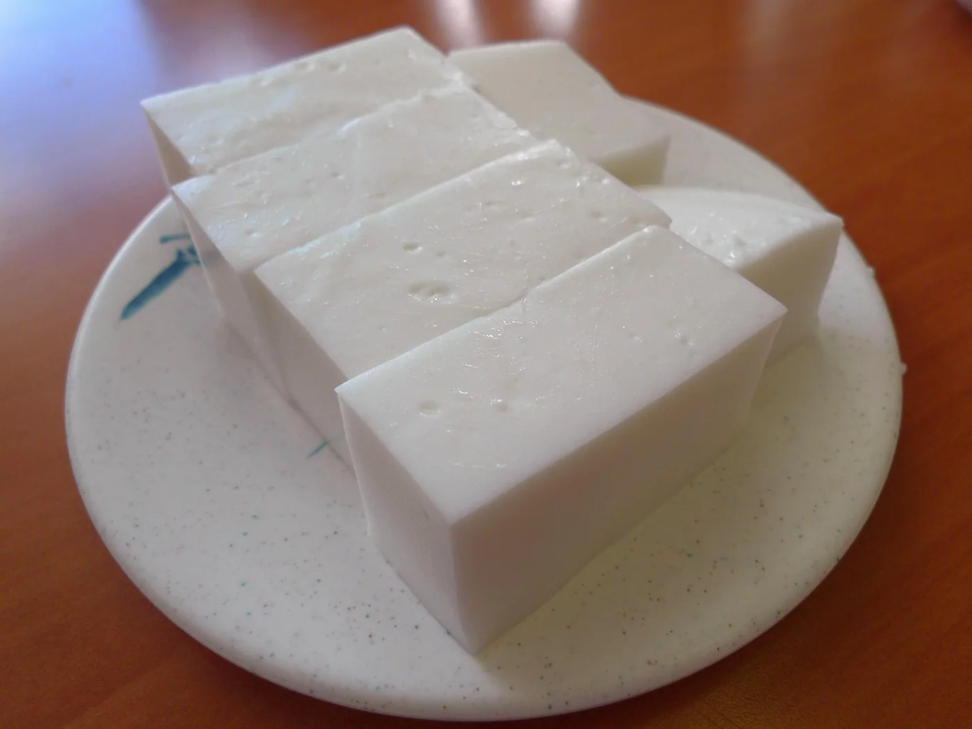 Haupia (Hawaiian Coconut Pudding) prepared recipe