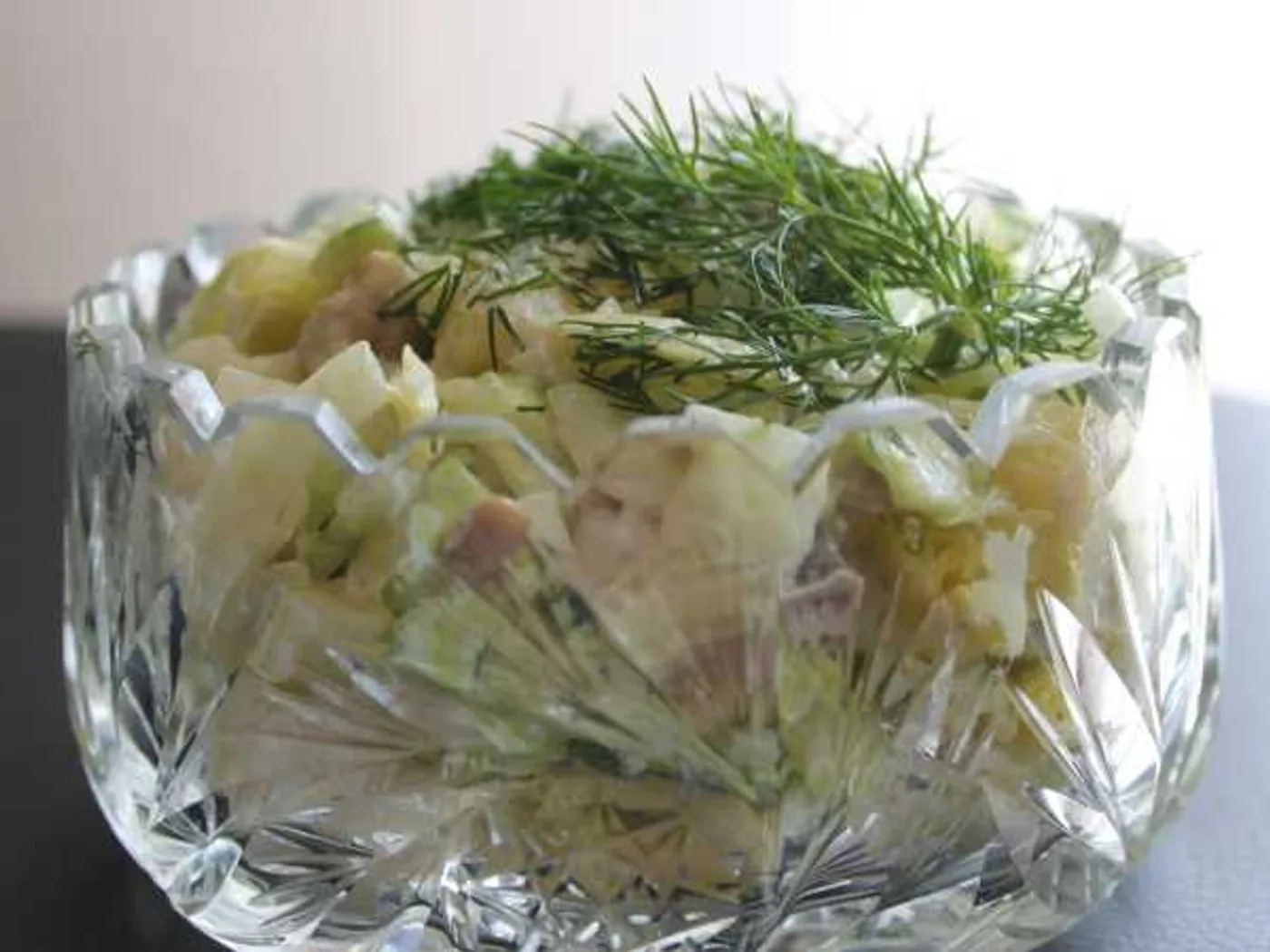 Herring salad "Under vodka" recipe
