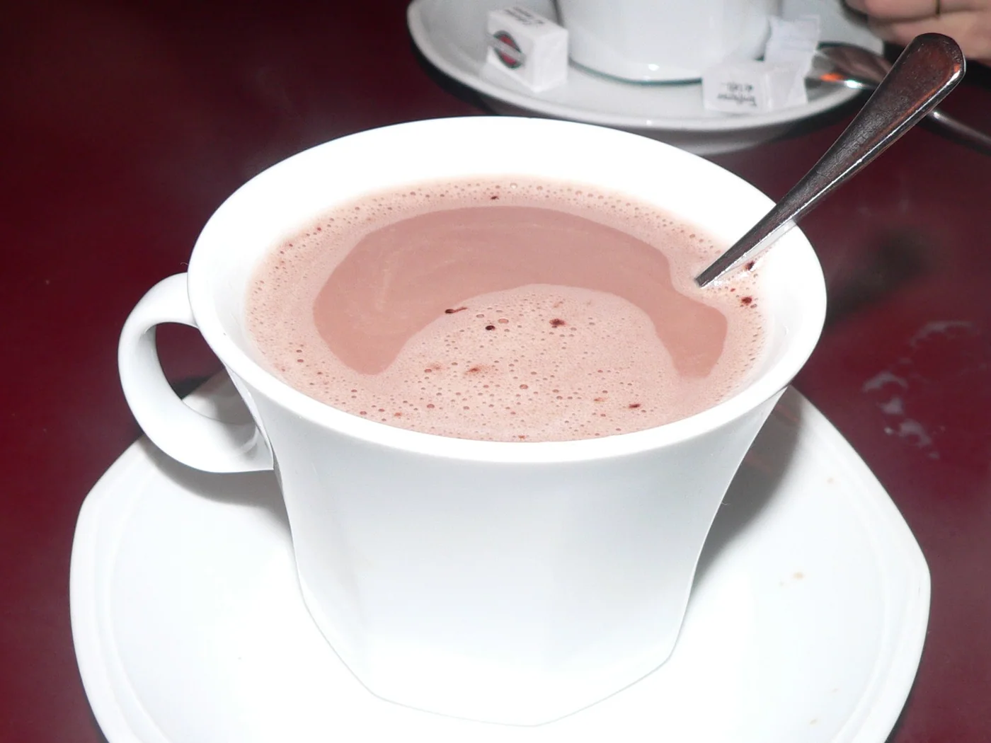 Hot Chocolate prepared recipe