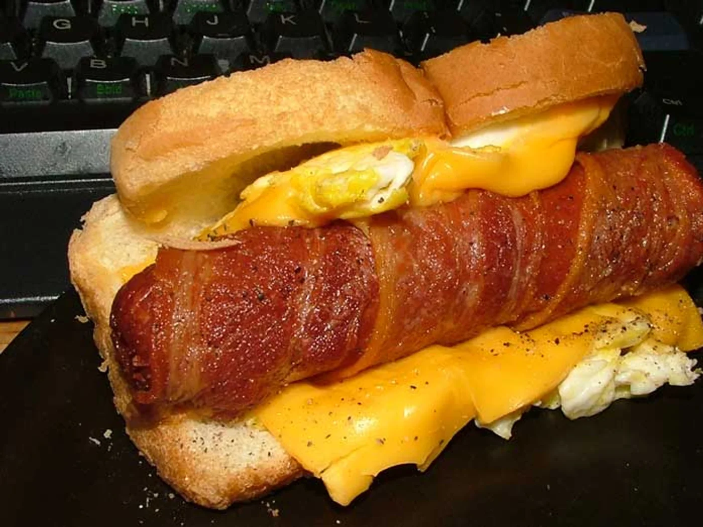 Jersey Breakfast Dog prepared recipe