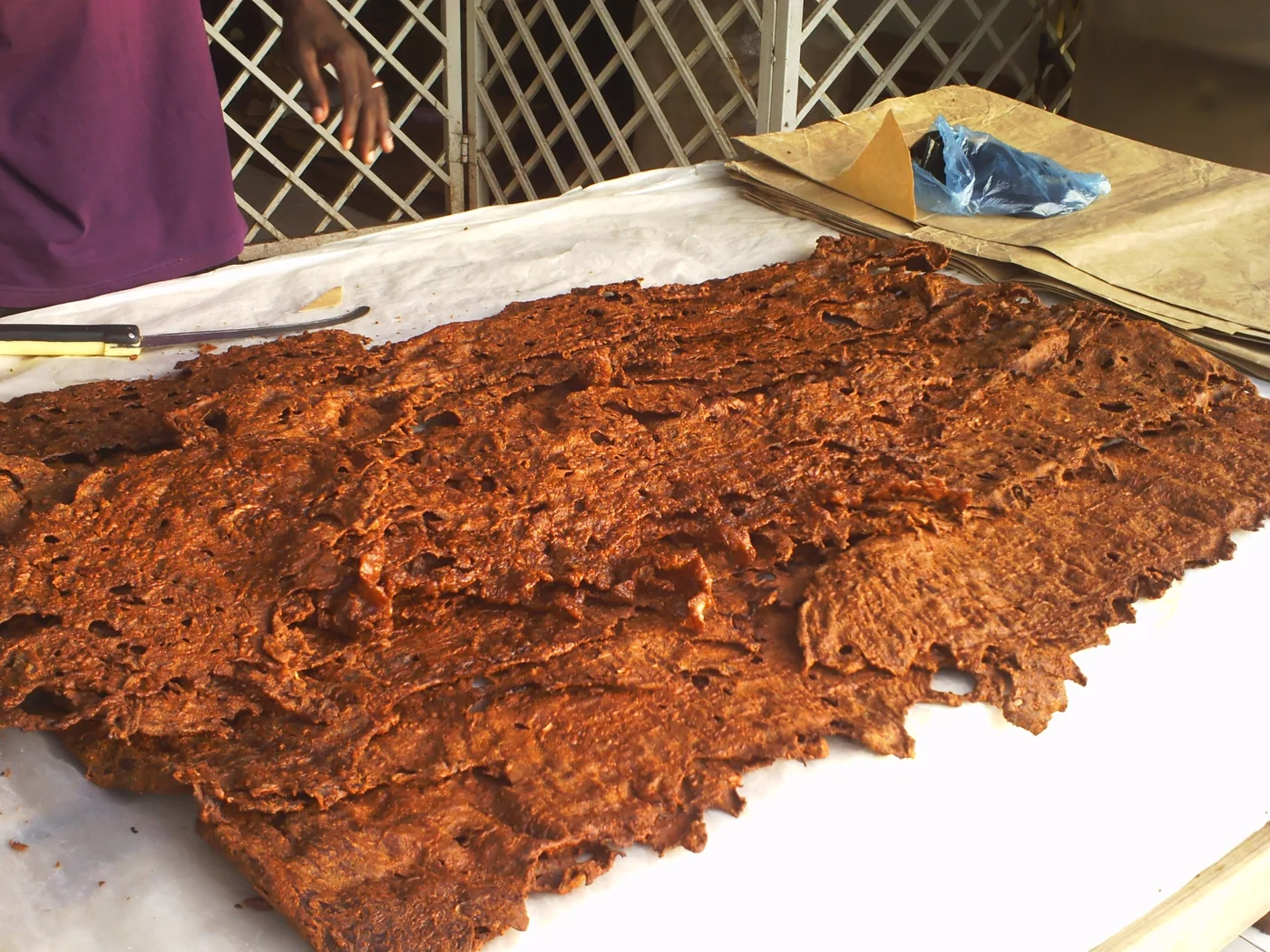 Kilishi (Nigerian Beef Jerky) prepared recipe