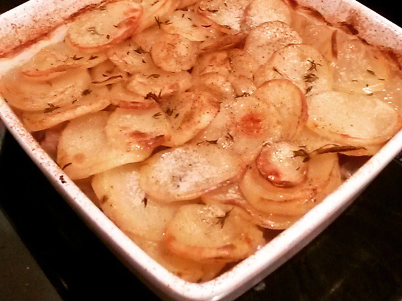 Lancashire Hotpot prepared recipe