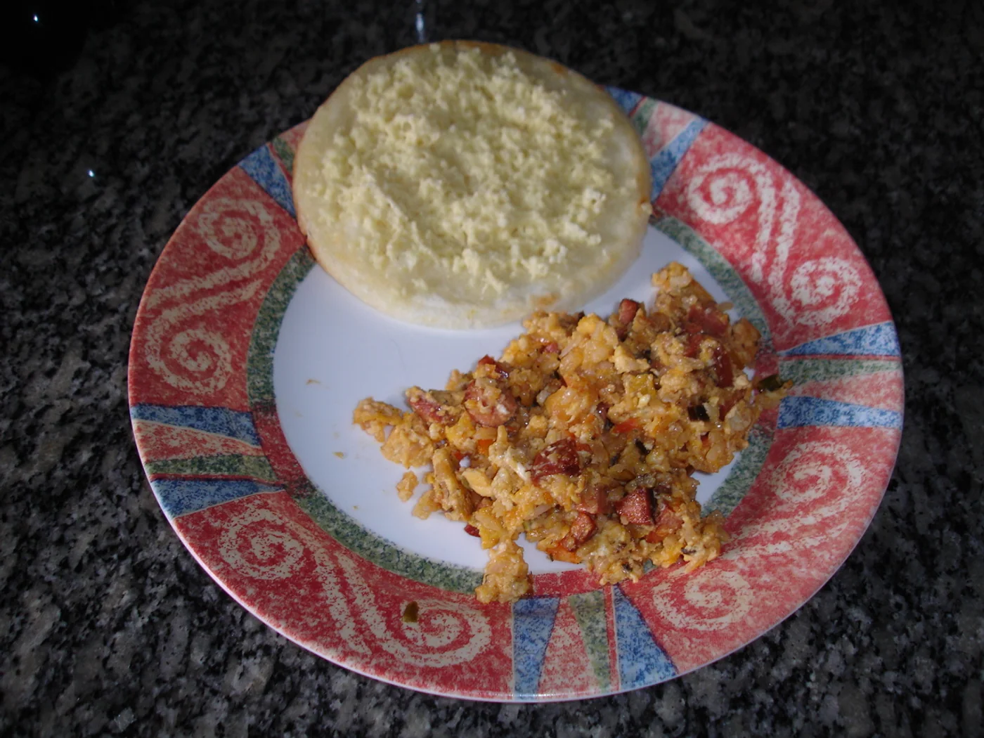 Latino Scramble prepared recipe