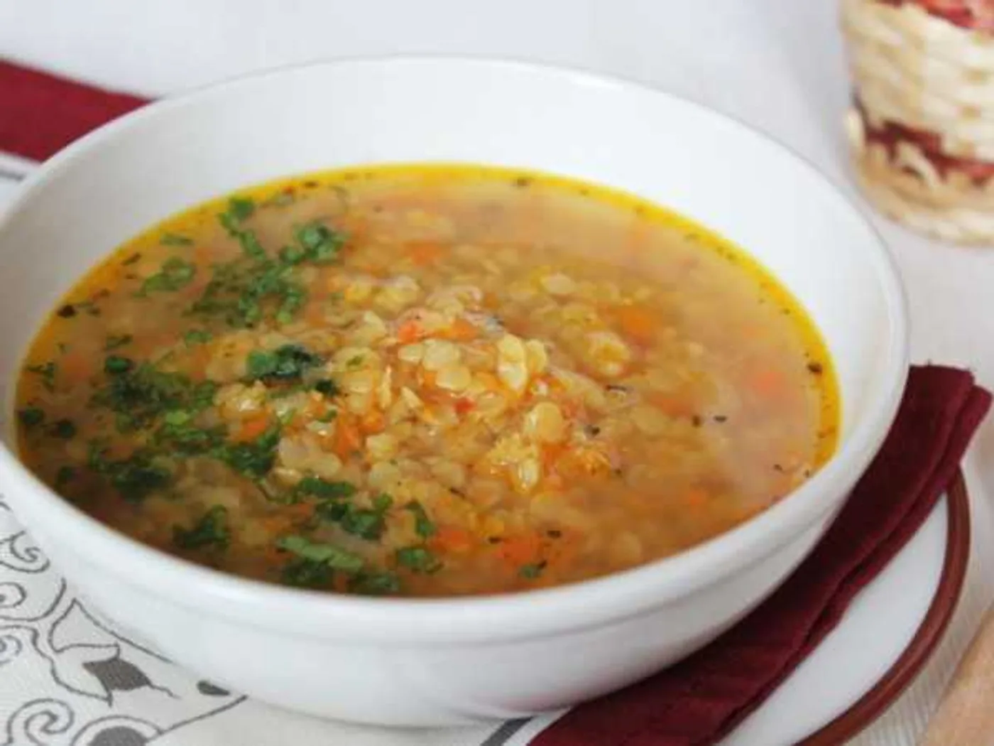 Lentilic soup recipe