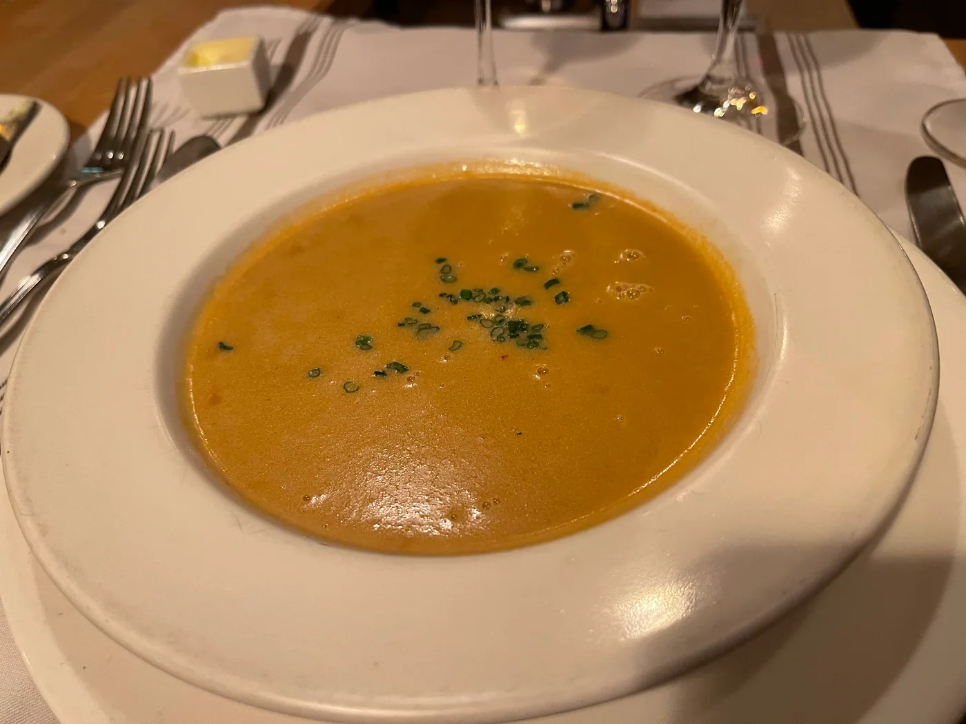 Lobster Bisque prepared recipe