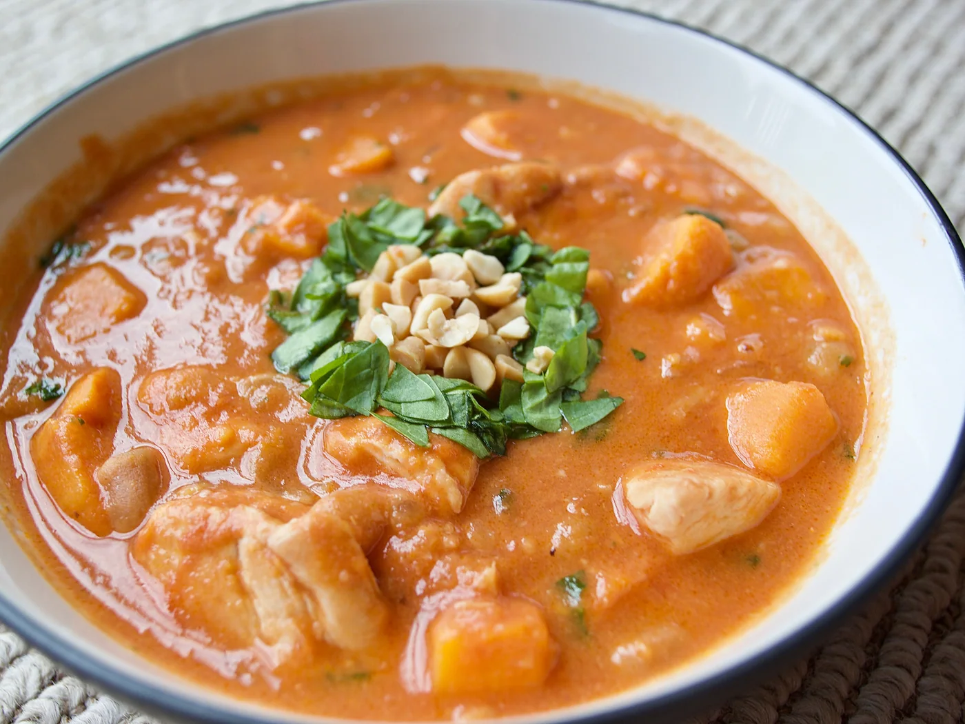 Maffé (West African Peanut Stew) II prepared recipe