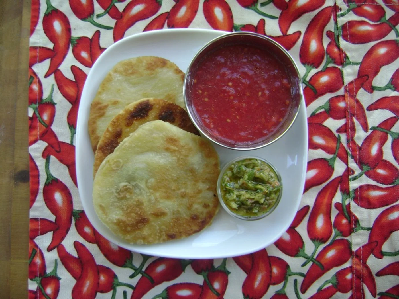 Malawach (Flaky Flatbread) prepared recipe