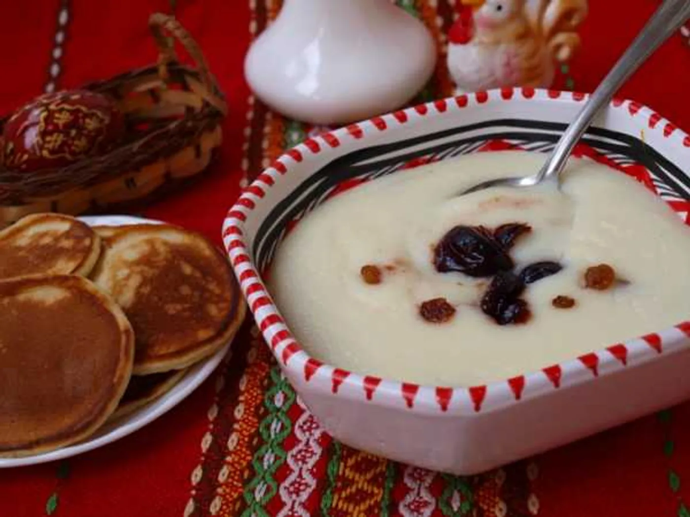 Mantle porridge on milk recipe