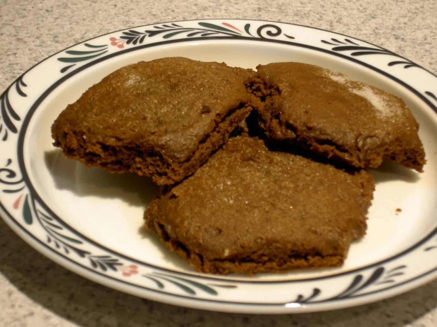 Molasses Cookies prepared recipe