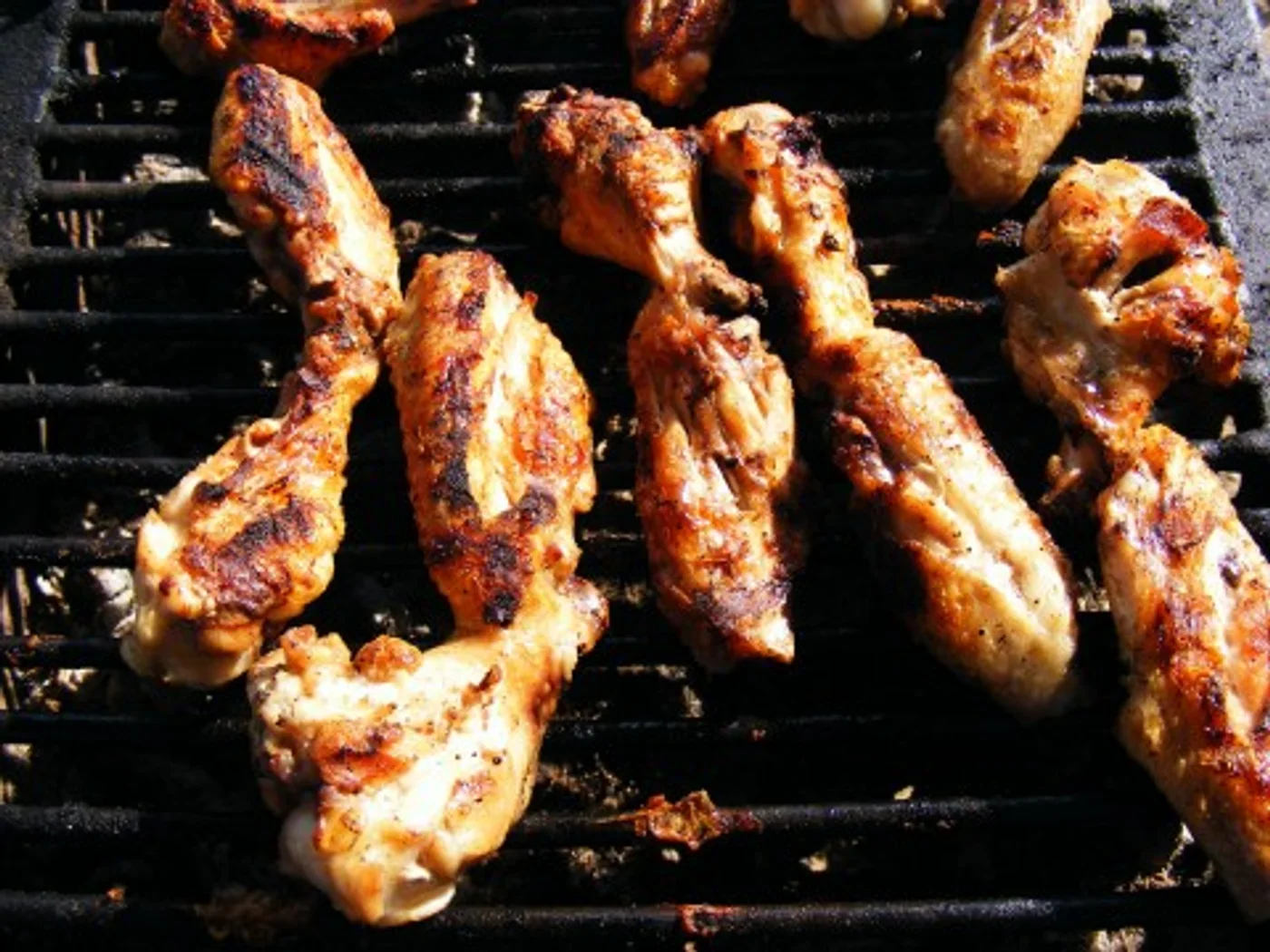 Nigerian Barbecued Chicken Wings prepared recipe