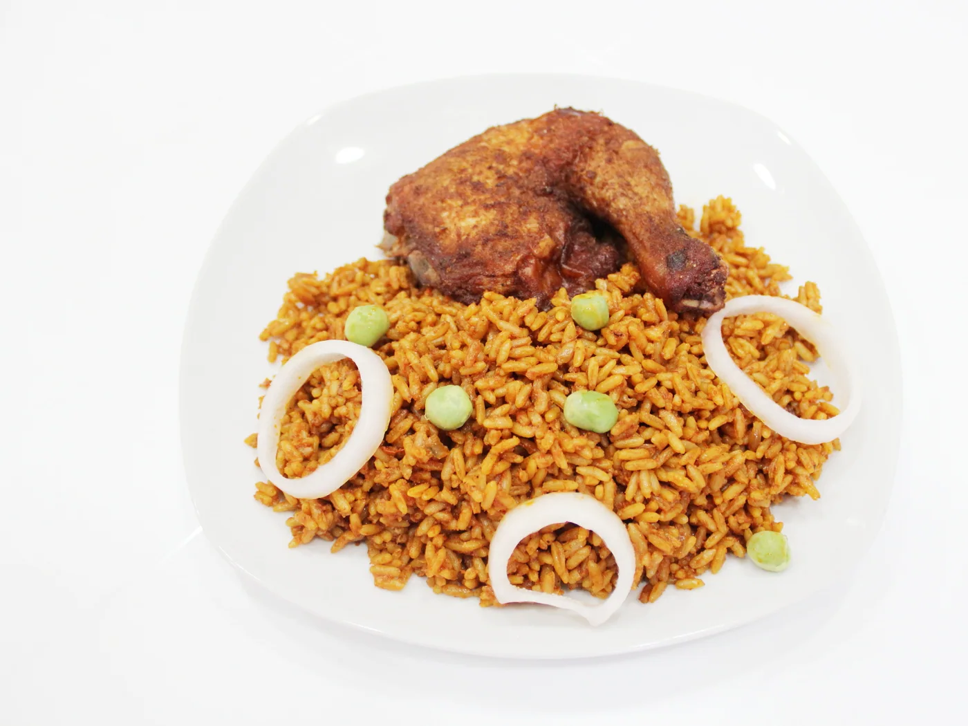 Nigerian Jollof Rice prepared recipe
