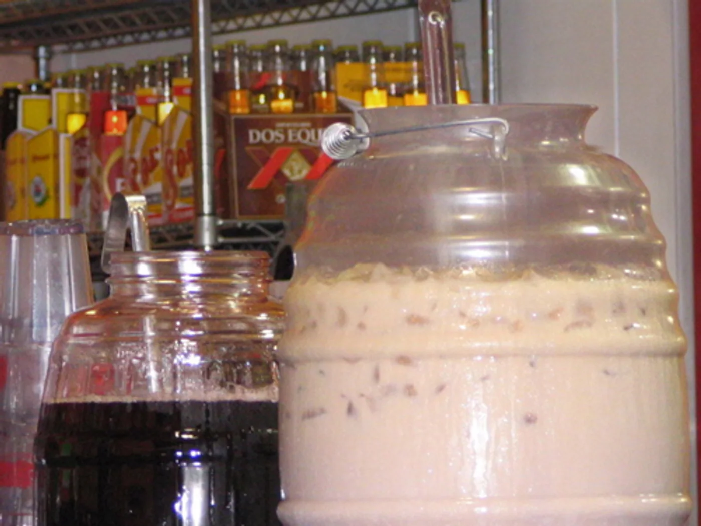 Nigerian Tiger Nut Milk (Kunun Aya) prepared recipe