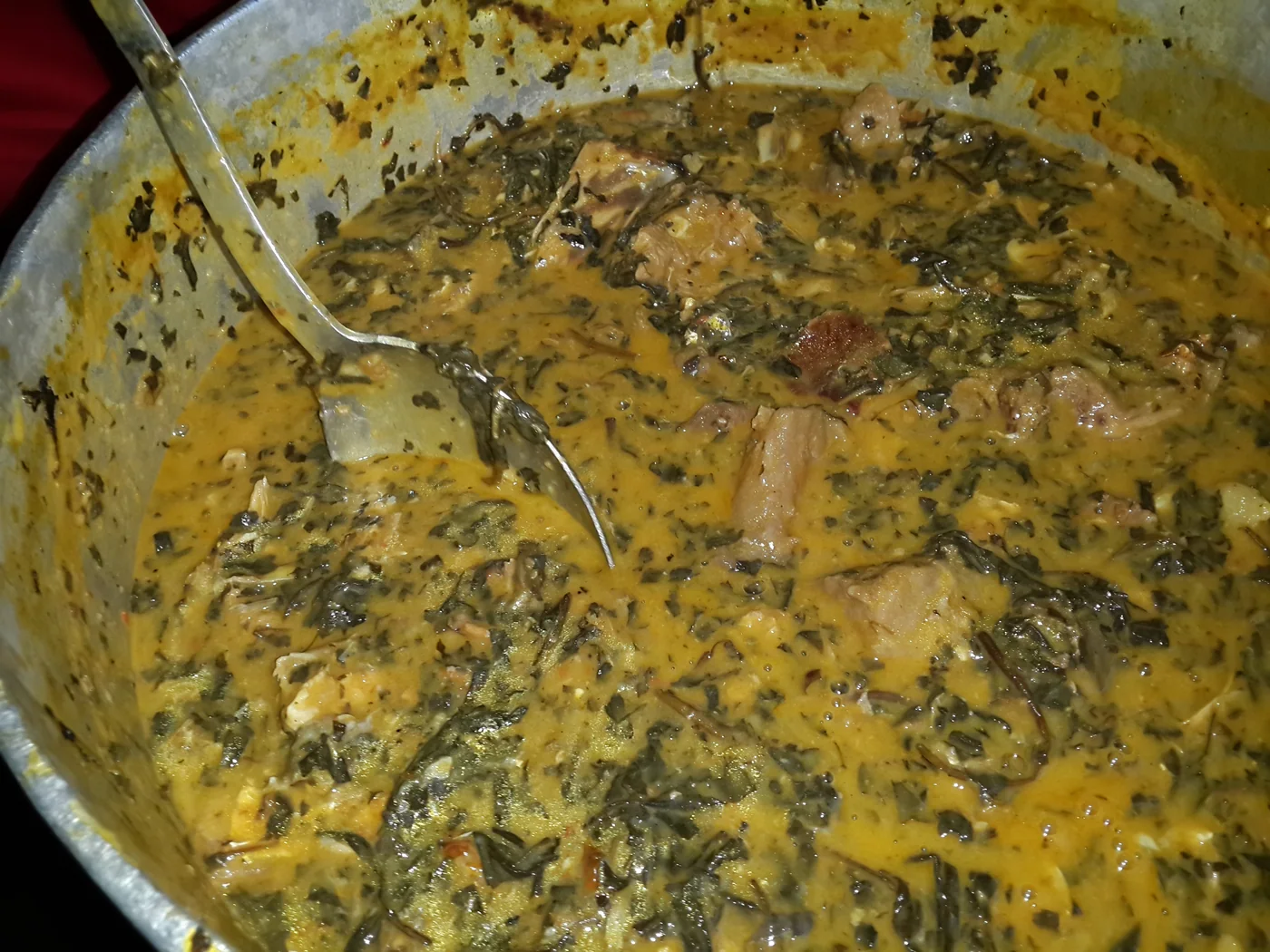 Ofe Onugbu (Bitter Leaf Soup) prepared recipe