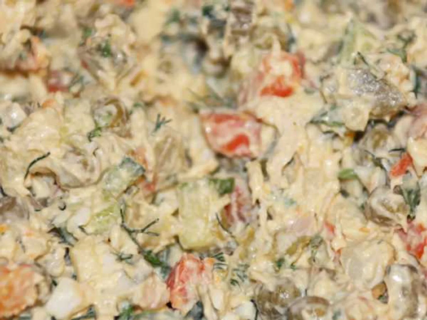 Olivier salad with chicken fillet recipe