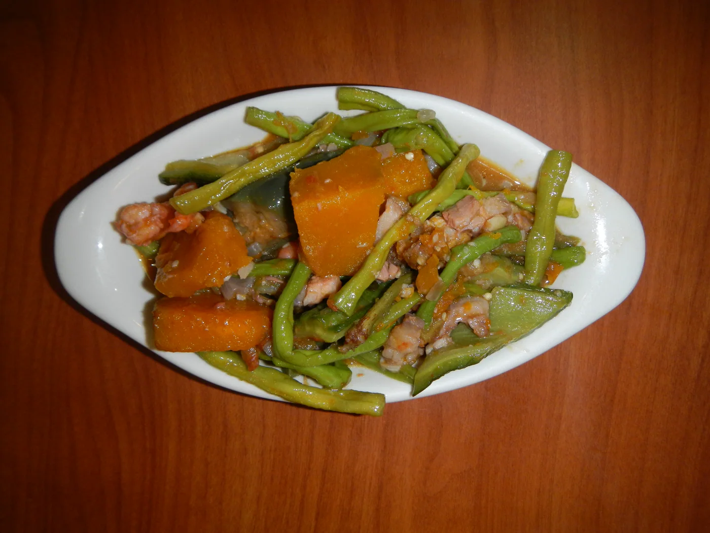 Pinakbet prepared recipe