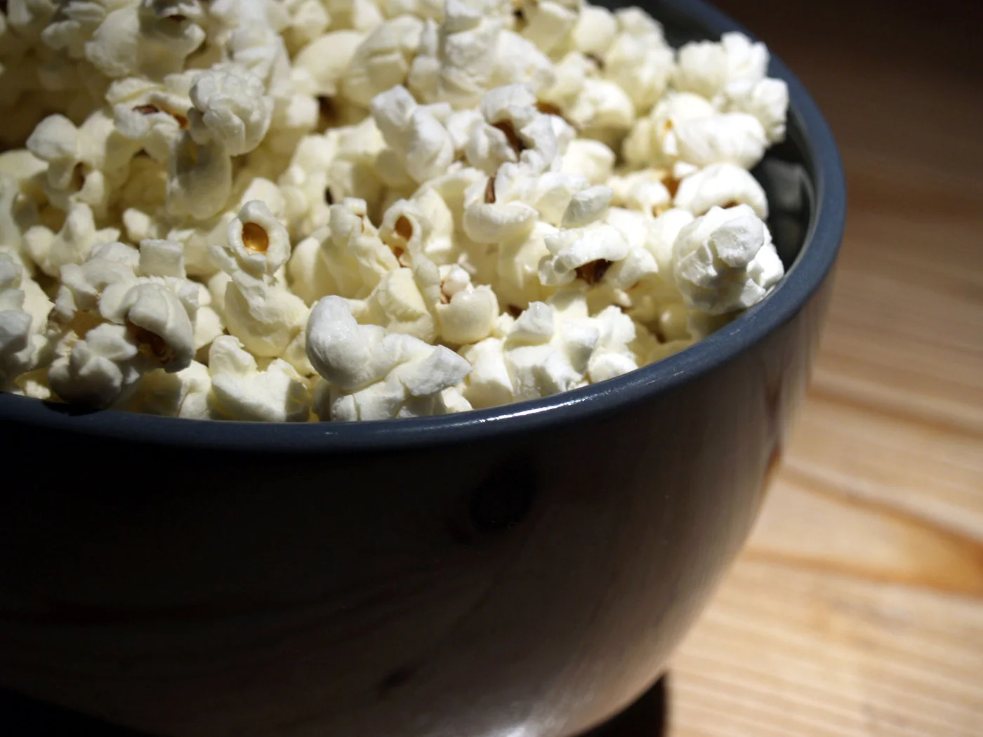 Popcorn prepared recipe
