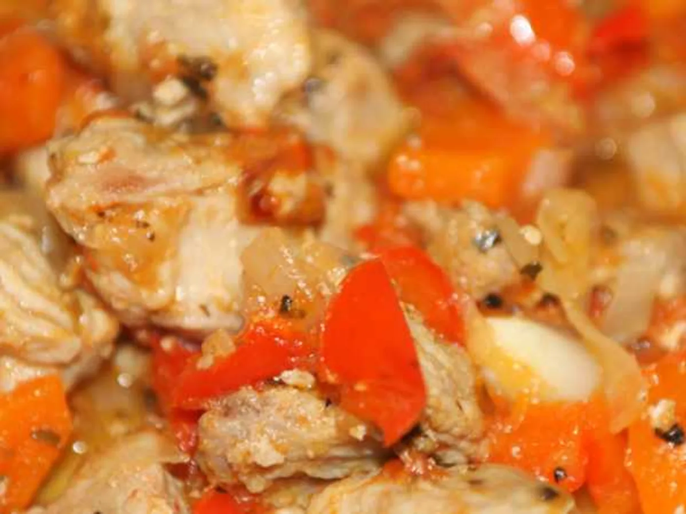 Pork stew with vegetables recipe